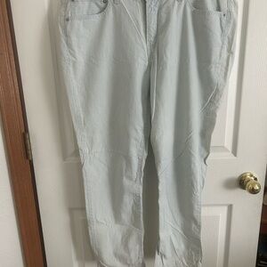 Levi’s Light Blue Striped Pants